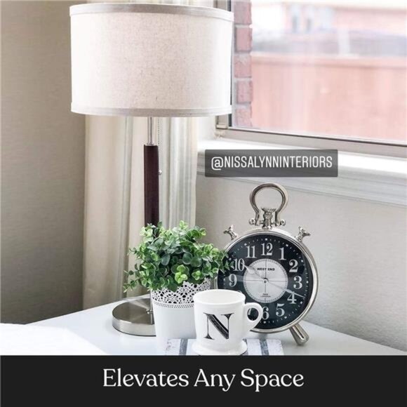 Brightech Carter LED Bedside Lamp - Compact Table & Desk Reading Lamp - Picture 4 of 8